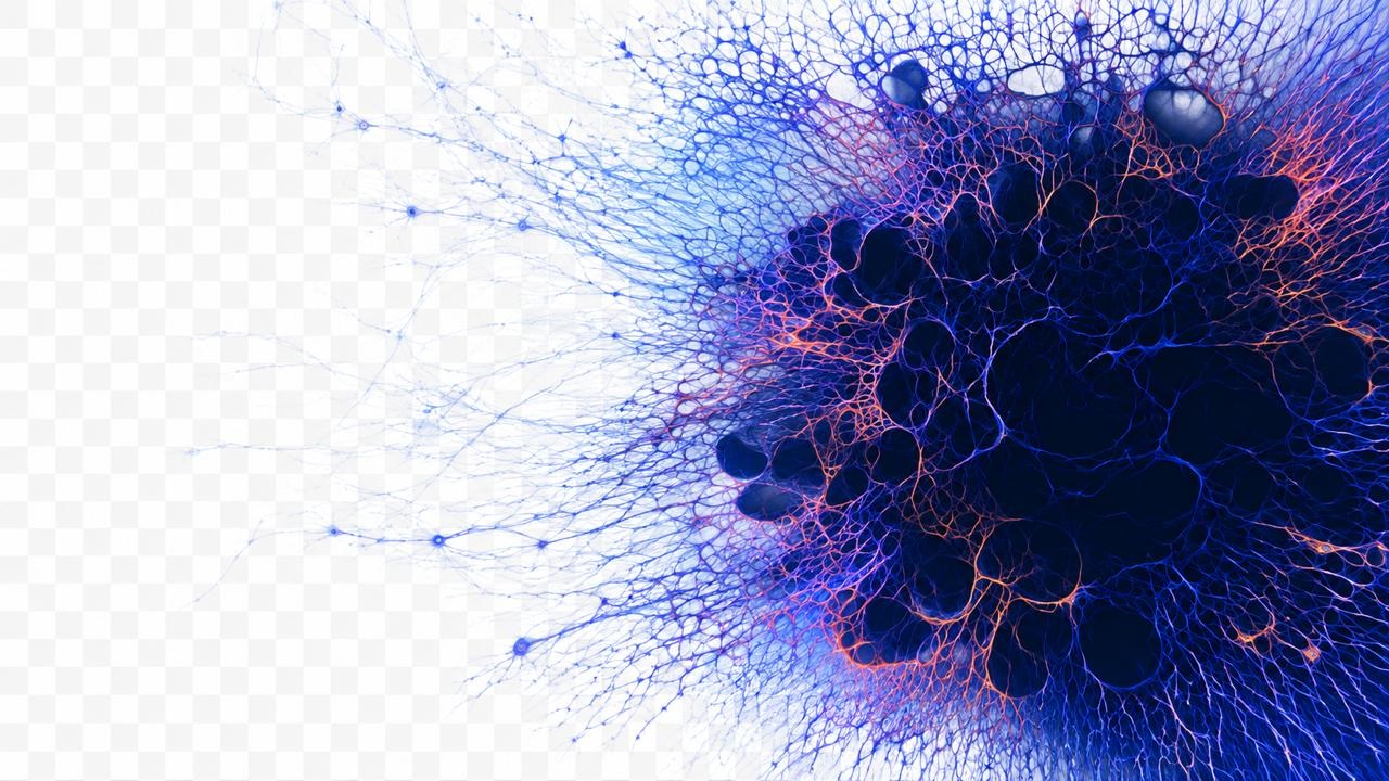 Estructura orgánica microscópica como elemento visual Panambí